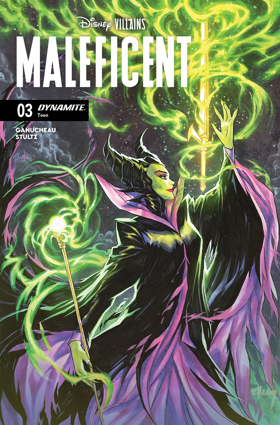Disney Villains Maleficent Vol 2 #3 Cover B Variant Ellery Cover