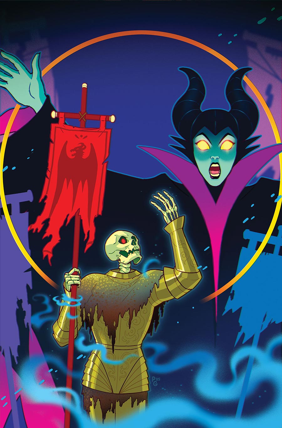 Disney Villains Maleficent Vol 2 #3 Cover H Incentive Paulina Ganucheau Virgin Cover