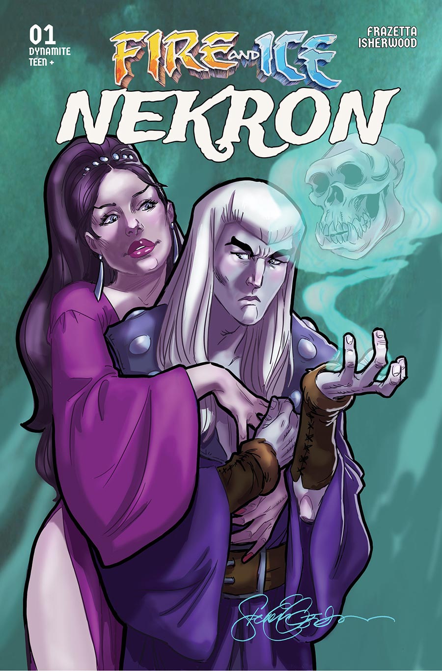 Fire And Ice Nekron #1 (One Shot) Cover C Variant Steve E Gordon Cover