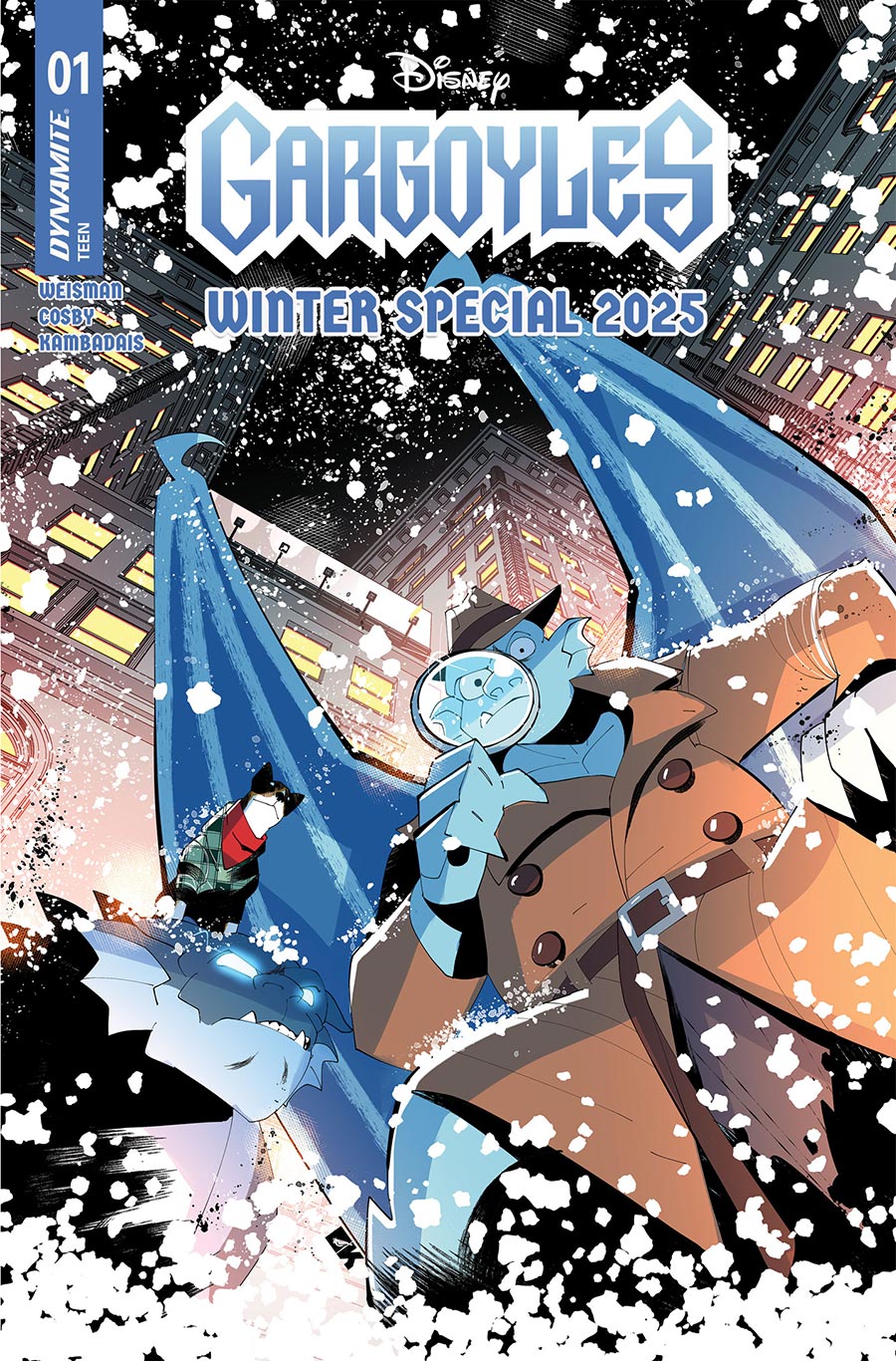 Gargoyles Winter Special 2025 #1 (One Shot) Cover B Variant George Kambadais Cover