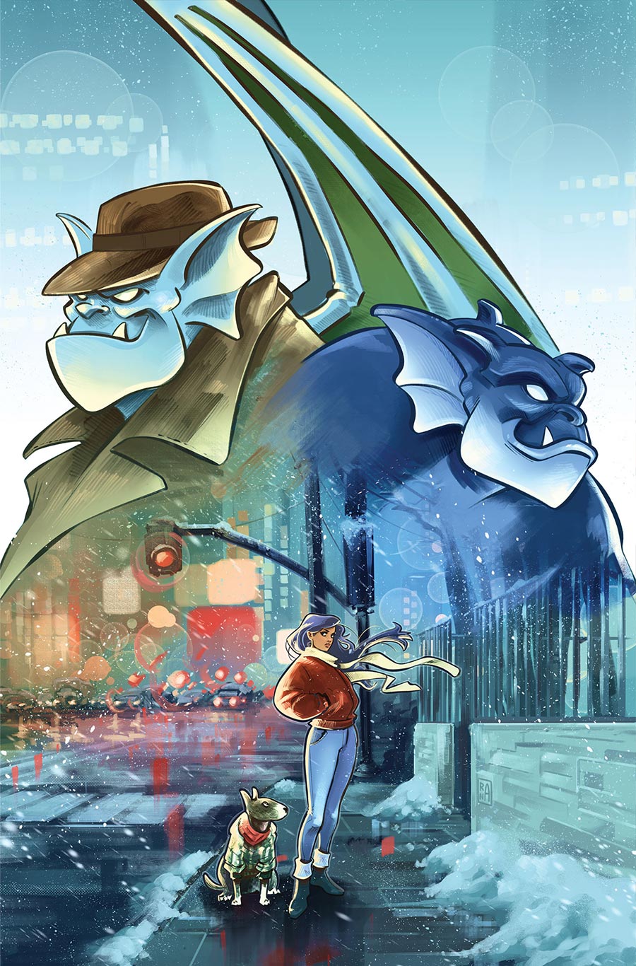 Gargoyles Winter Special 2025 #1 (One Shot) Cover E Incentive Alessandro Ranaldi Virgin Cover