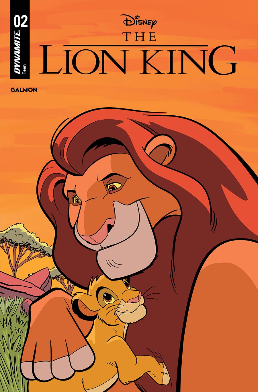 Lion King #2 Cover C Variant Jacob Edgar Cover