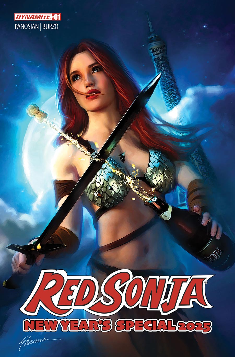 Red Sonja New Years Special 2025 #1 (One Shot) Cover B Variant Shannon Maer Cover