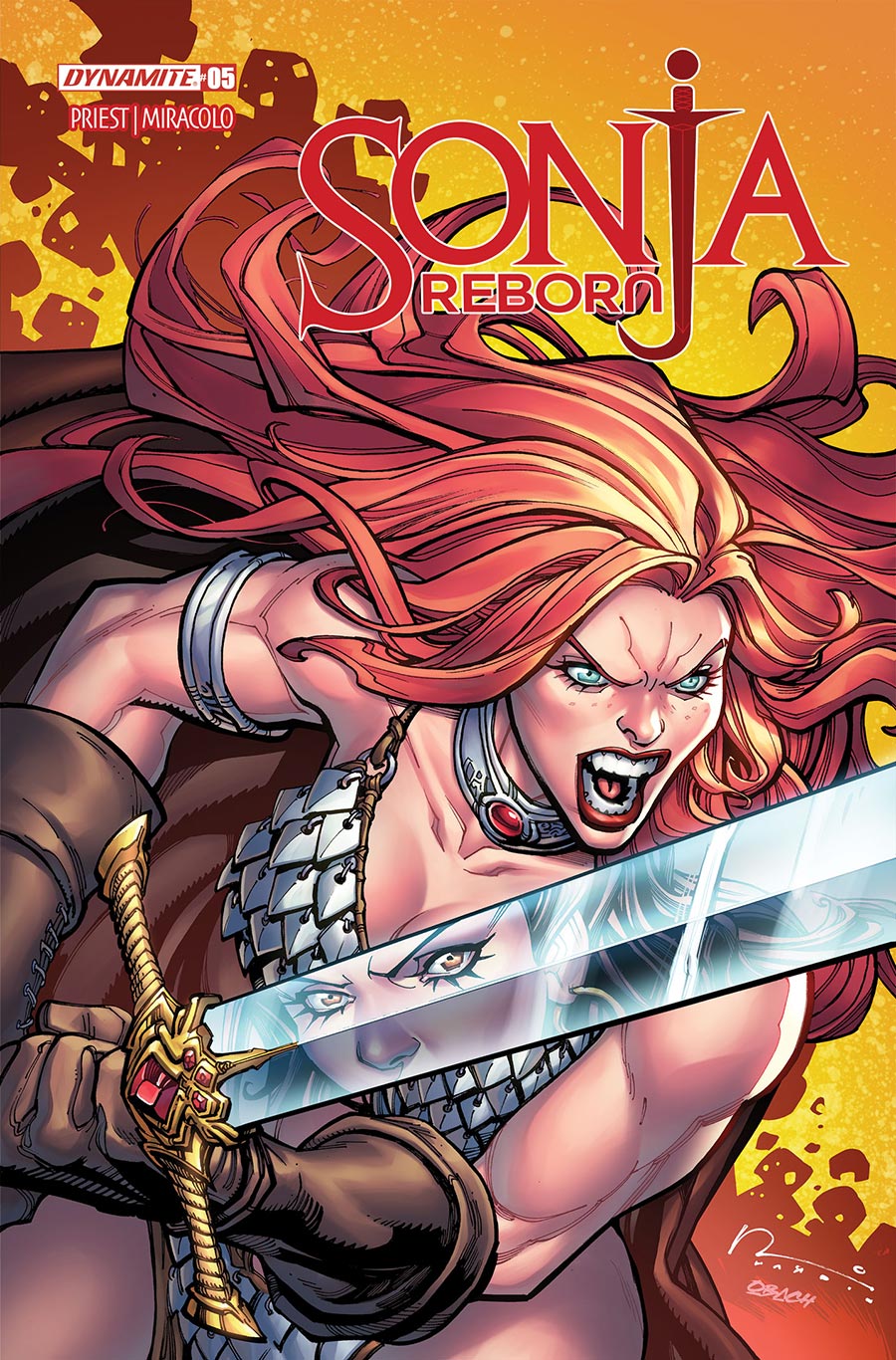Sonja Reborn #5 Cover C Variant Chad Hardin Cover