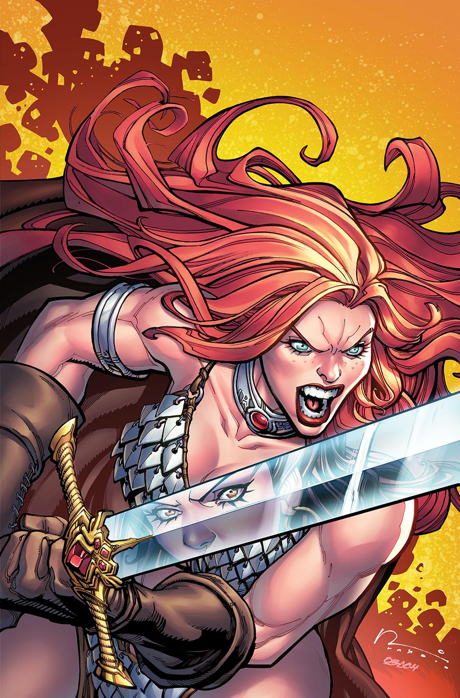 Sonja Reborn #5 Cover H Incentive Chad Hardin Virgin Cover