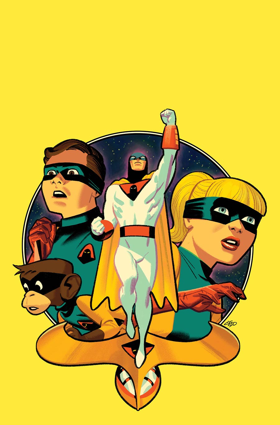Space Ghost Vol 5 #6 Cover G Incentive Michael Cho Virgin Cover