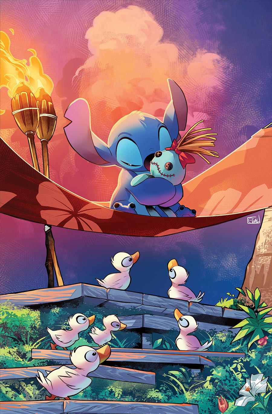 Stitch #5 Cover I Incentive Edwin Galmon Virgin Cover