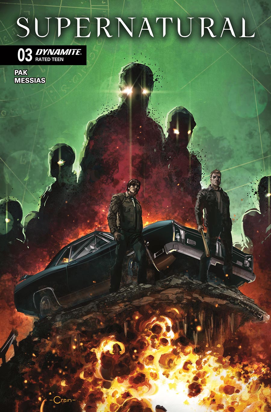 Supernatural Vol 2 #3 Cover A Regular Clayton Crain Cover