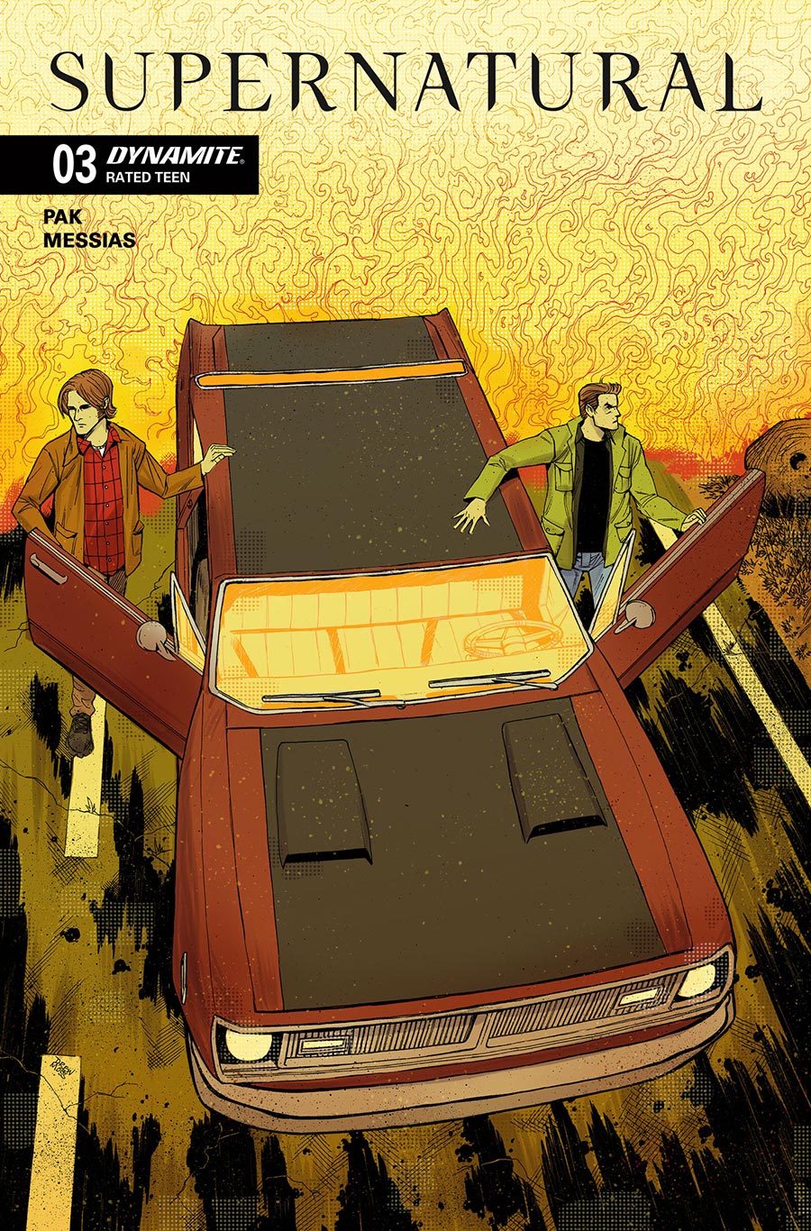 Supernatural Vol 2 #3 Cover B Variant Drew Moss Cover