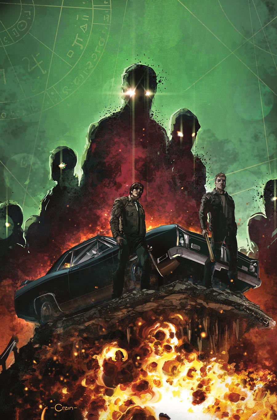 Supernatural Vol 2 #3 Cover I Incentive Clayton Crain Virgin Cover