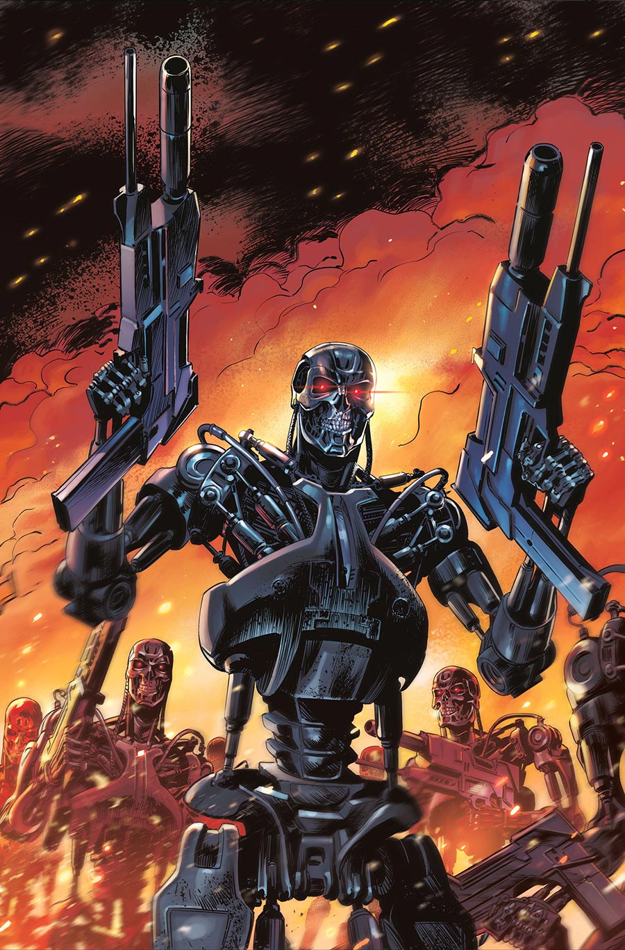 Terminator Metal #3 Cover F Incentive Paolo Antiga Virgin Cover