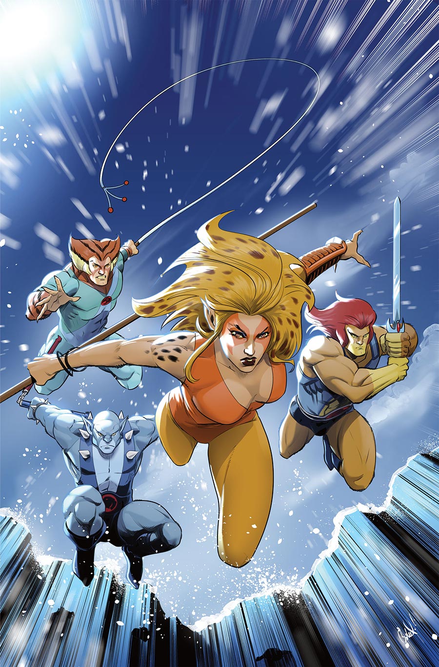 Thundercats HO!(Liday) Special 2025 #1 (One Shot) Cover F Incentive Robert Quinn Virgin Cover