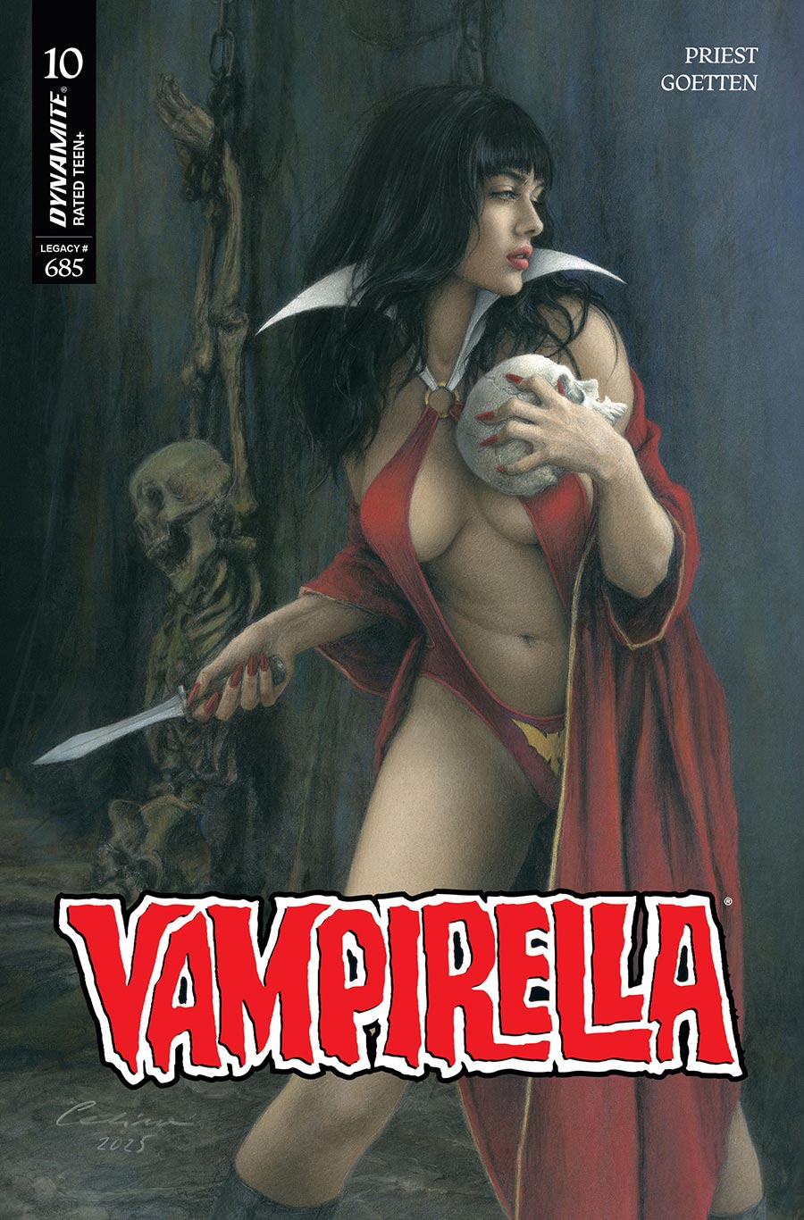 Vampirella Vol 9 #10 Cover F Incentive Celina Variant Cover
