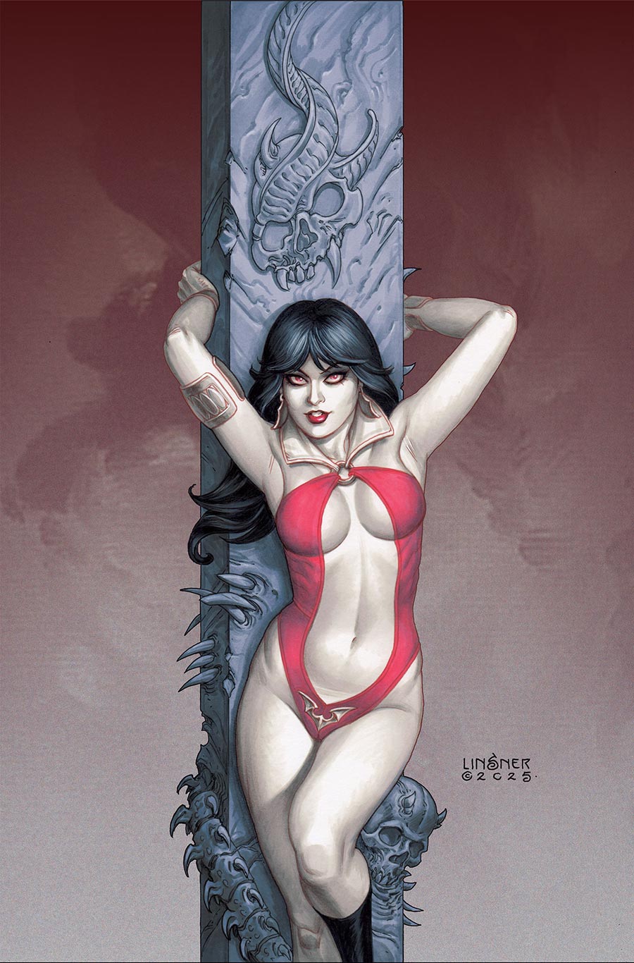 Vampirella Vol 9 #10 Cover I Incentive Joseph Michael Linsner Virgin Cover