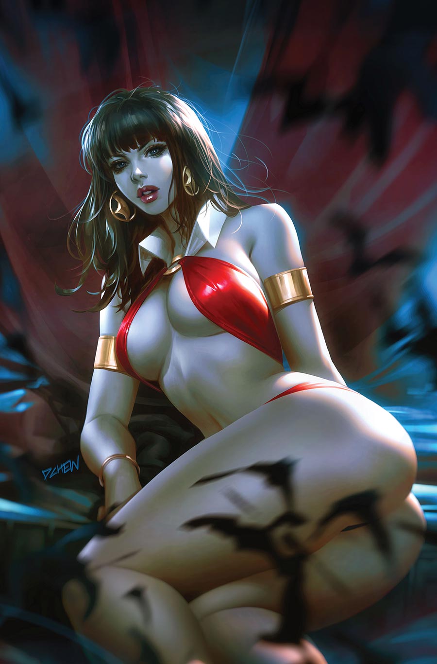 Vampirella Vol 9 #10 Cover K Incentive Derrick Chew Virgin Cover