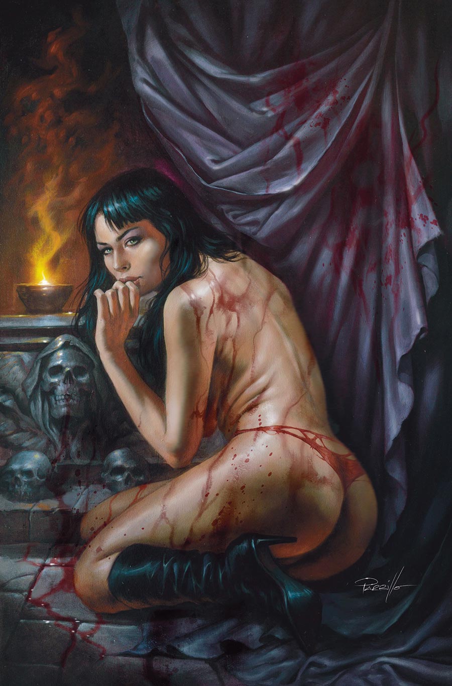 Vampirella Vol 9 #10 Cover L Incentive Lucio Parrillo Virgin Cover