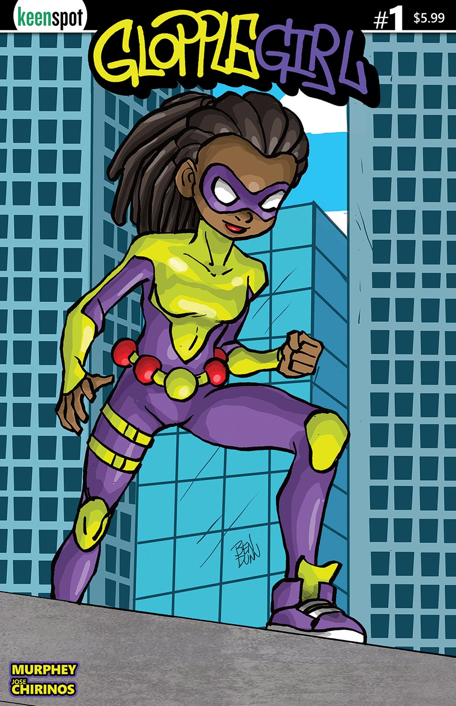Glopple Girl #1 (One Shot) Cover B Variant Ben Dunn Cover
