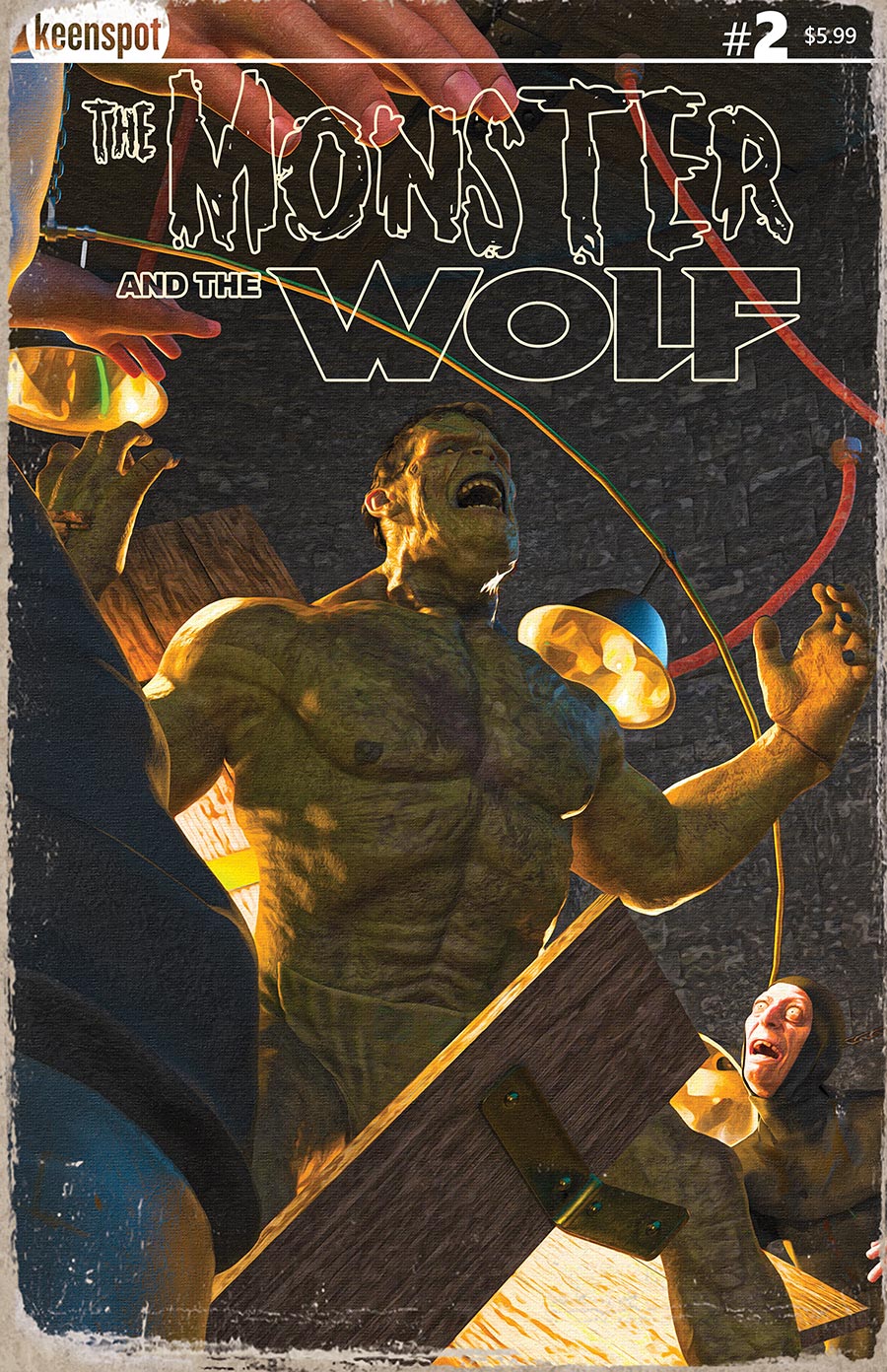 Mark Spears Monsters The Monster And The Wolf #2 Cover A Regular Mark Spears The Modern Prometheus Cover