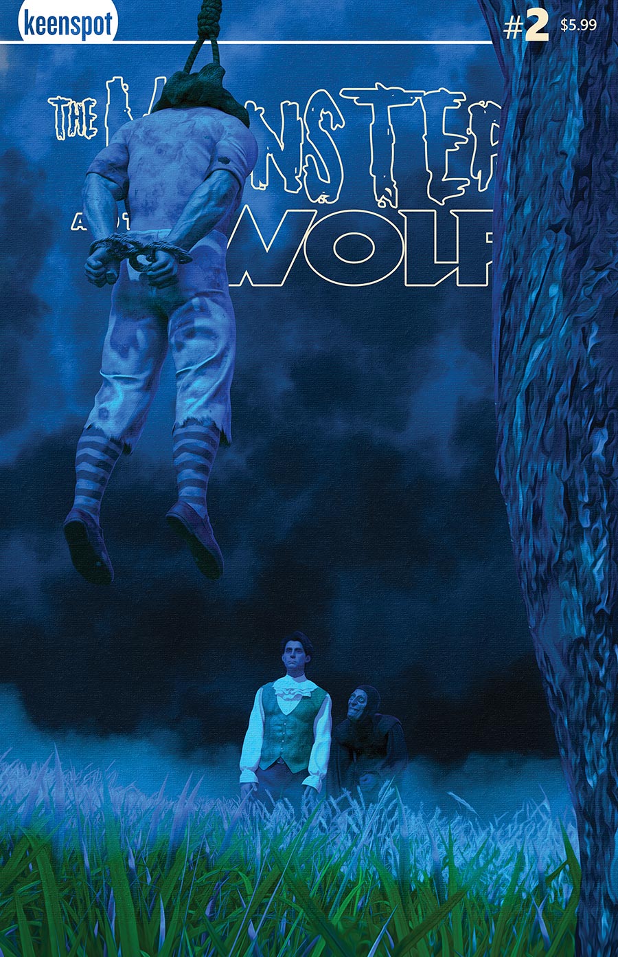 Mark Spears Monsters The Monster And The Wolf #2 Cover B Variant Mark Spears The Monster Cover
