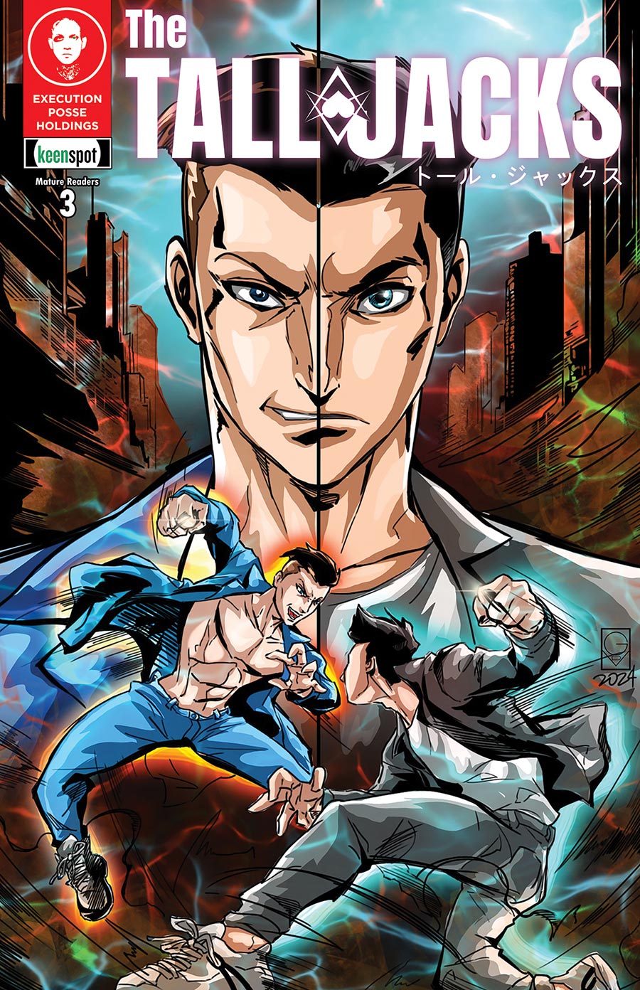 Tall Jacks #3 Cover A Regular Gershon Villamor & Charmaine Pascual Split Decision Cover