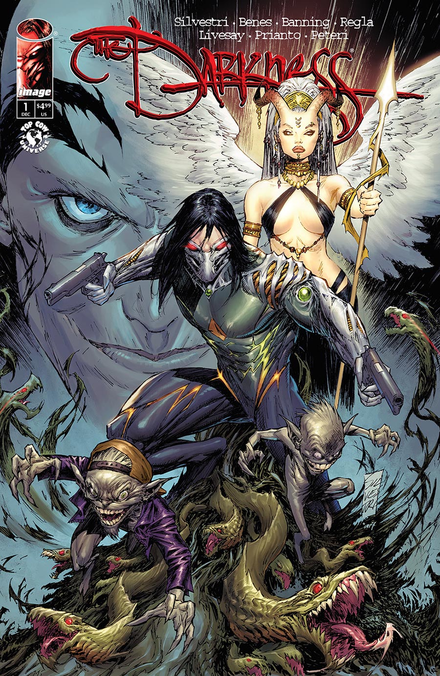 Darkness Vol 4 #1 Cover A Regular Marc Silvestri & Arif Prianto Cover