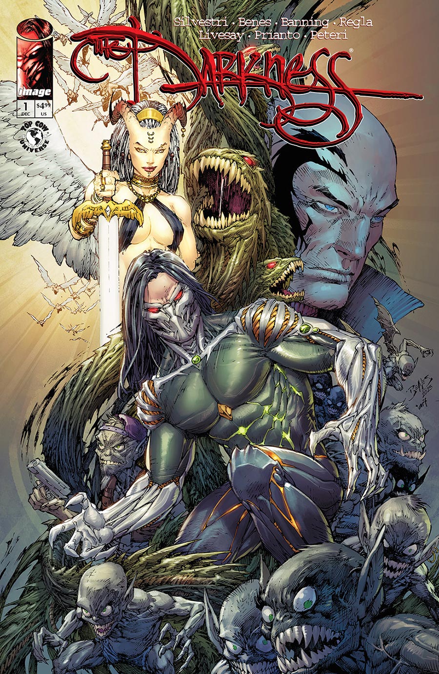 Darkness Vol 4 #1 Cover B Variant Ed Benes & Arif Prianto Cover
