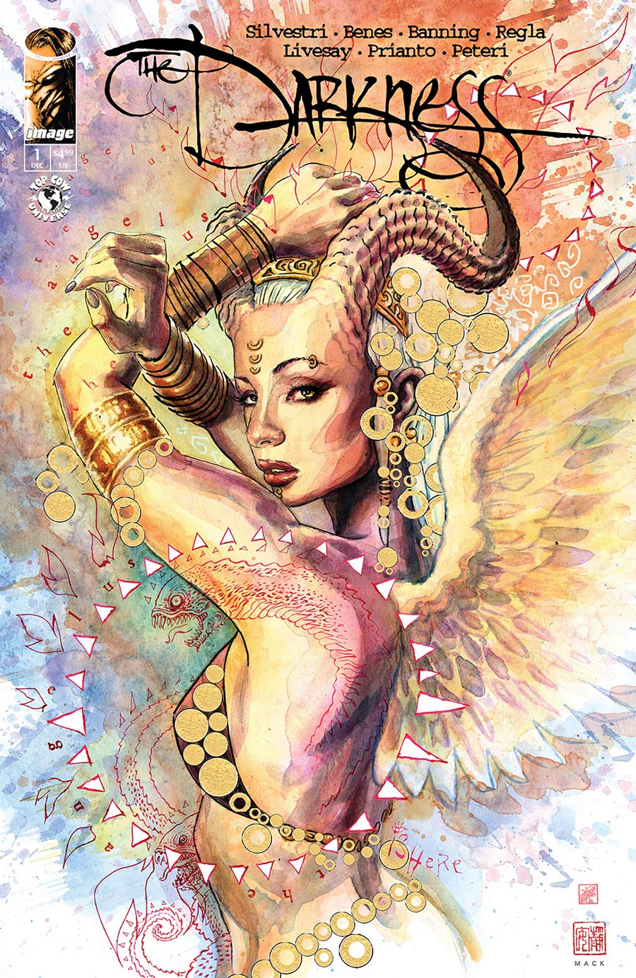 Darkness Vol 4 #1 Cover C Variant David Mack Cover