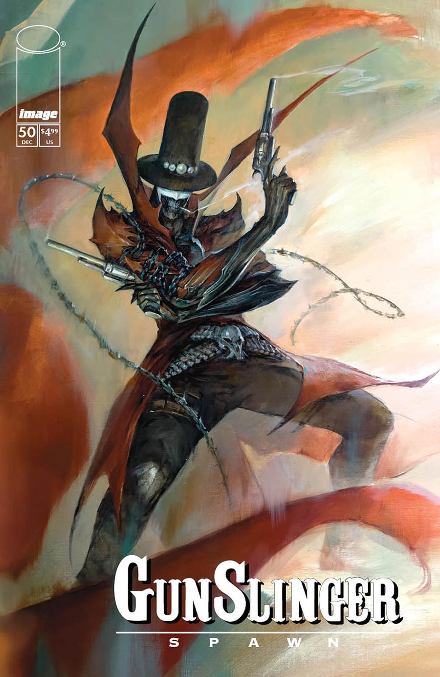Gunslinger Spawn #50 Cover B Variant Puppeteer Lee Connecting Cover