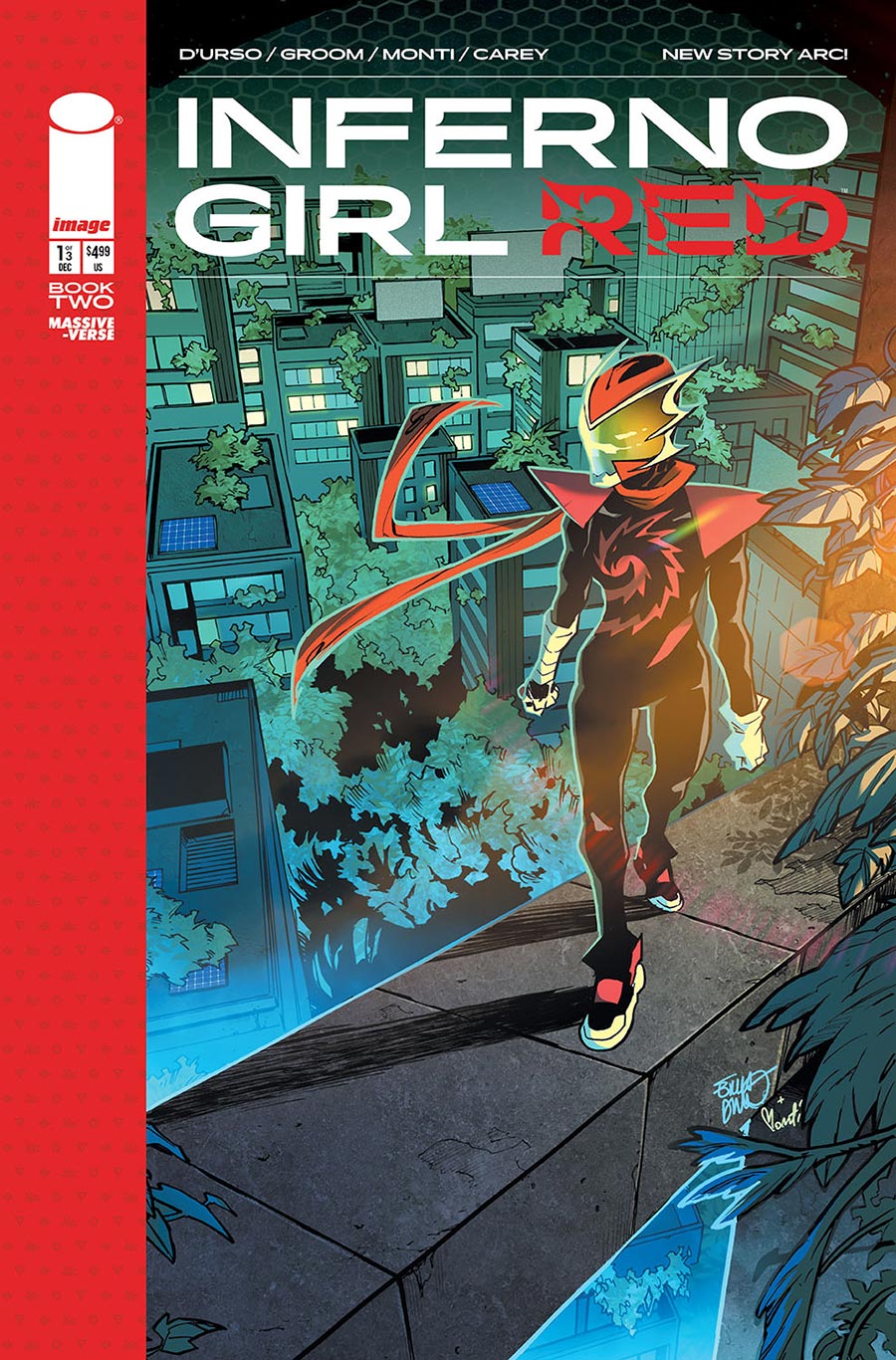 Inferno Girl Red Book 2 #1 Cover A Regular Erica D Urso Cover