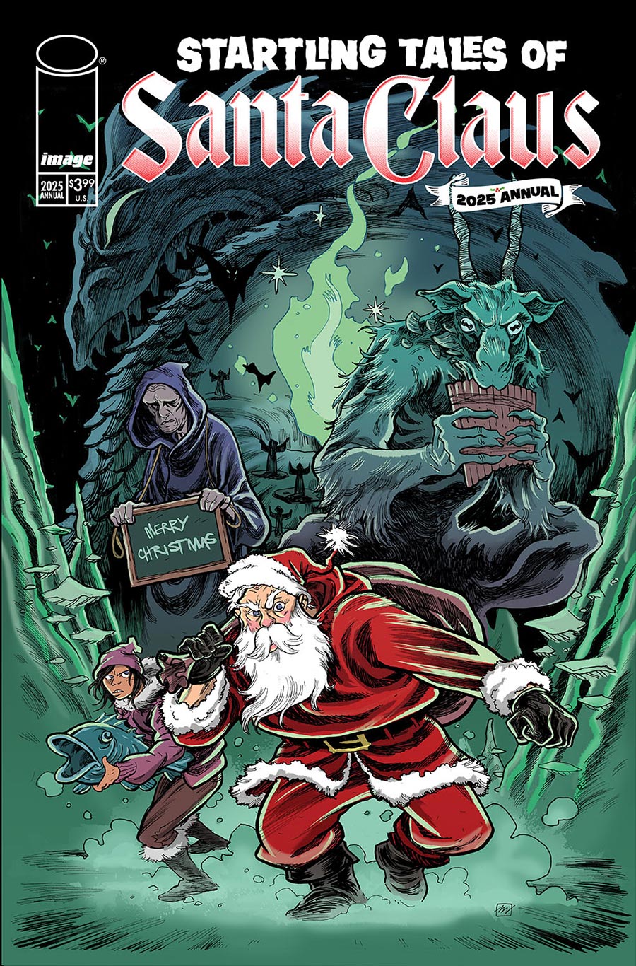 Startling Tales Of Santa Claus 2025 Annual #1 (One Shot) Cover A Regular Mark Laszlo Cover