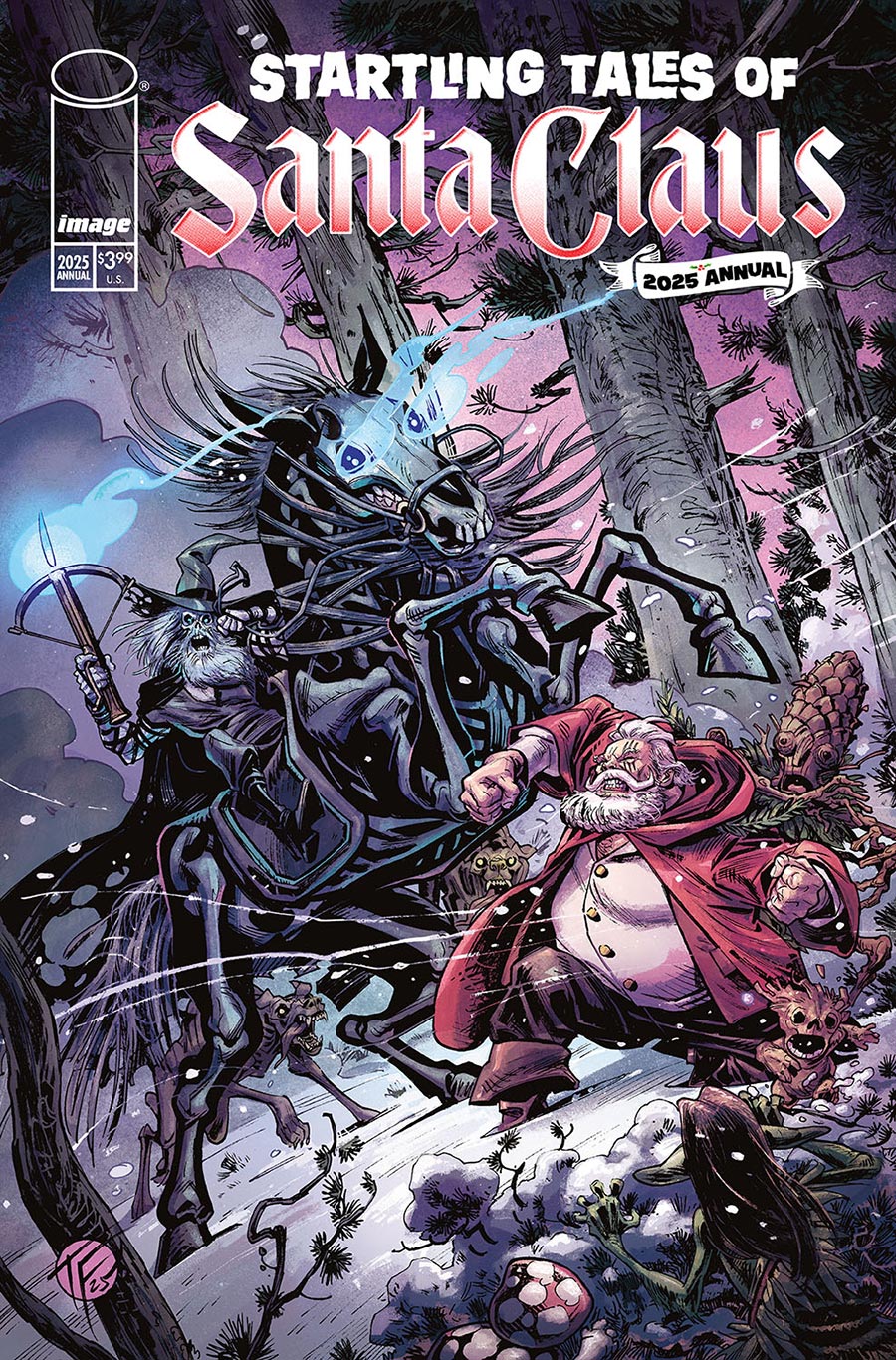 Startling Tales Of Santa Claus 2025 Annual #1 (One Shot) Cover C Variant Tom Fowler & Olli Hihnala Cover