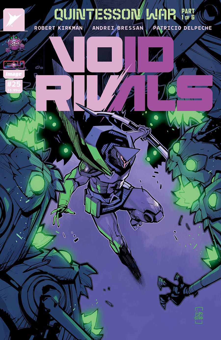Void Rivals #25 Cover F Incentive Ludo Lullabi Foil Variant Cover