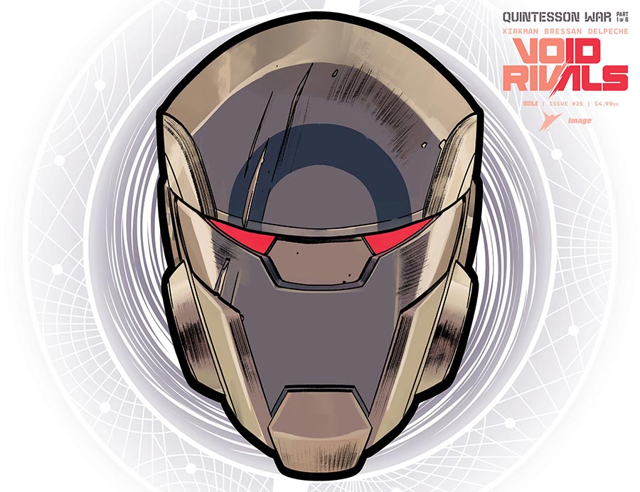 Void Rivals #25 Cover I Variant Andrea Milana & Andres Juarez Die Cut Foil Darak Mask Cover