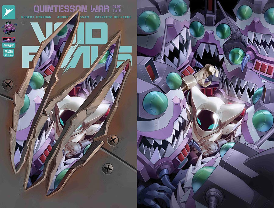 Void Rivals #25 Cover K Variant Eric Canete Foil Die Cut Cover