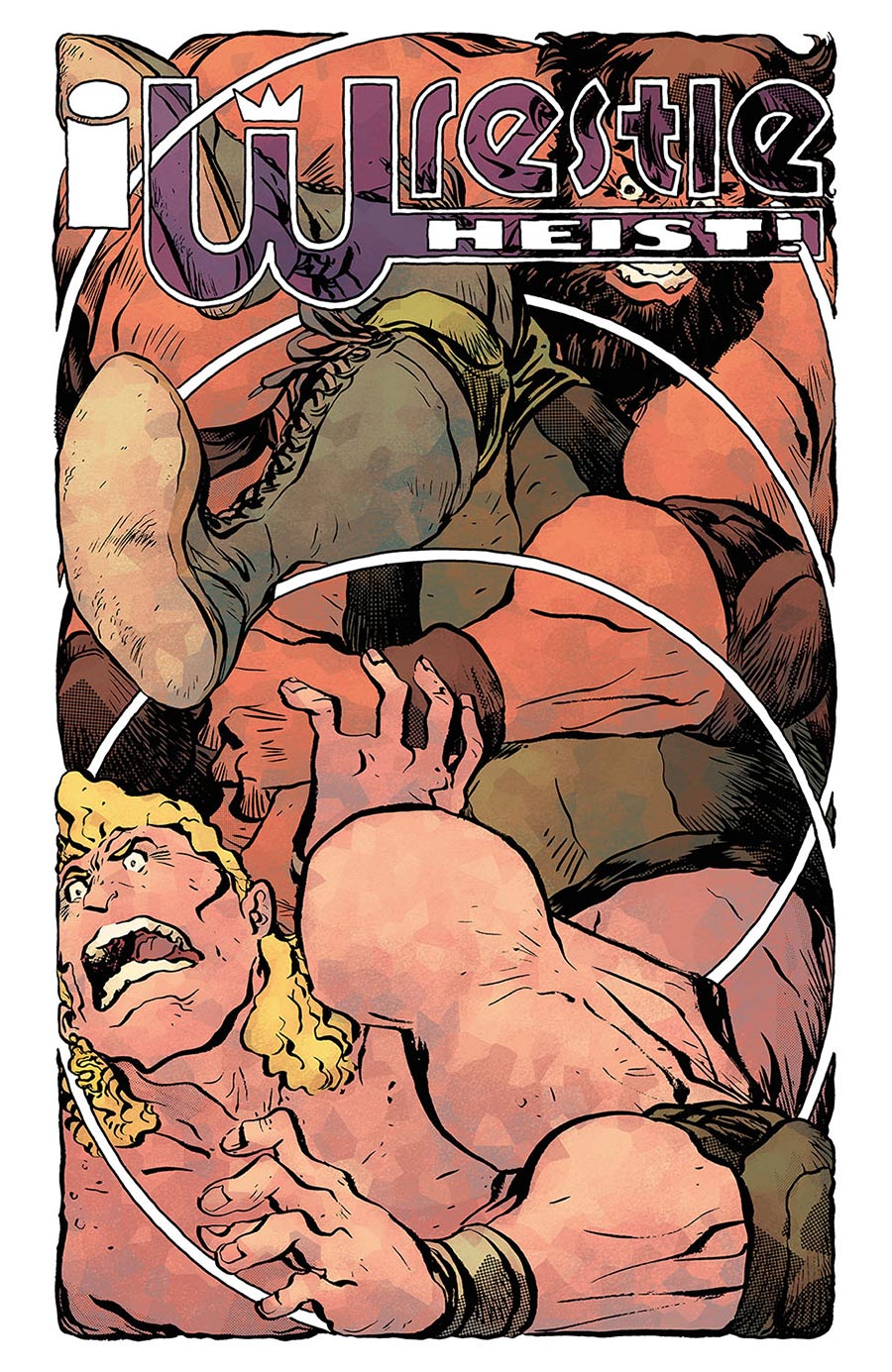 Wrestle Heist #1 Cover C Incentive Jesse Lonergan Variant Cover