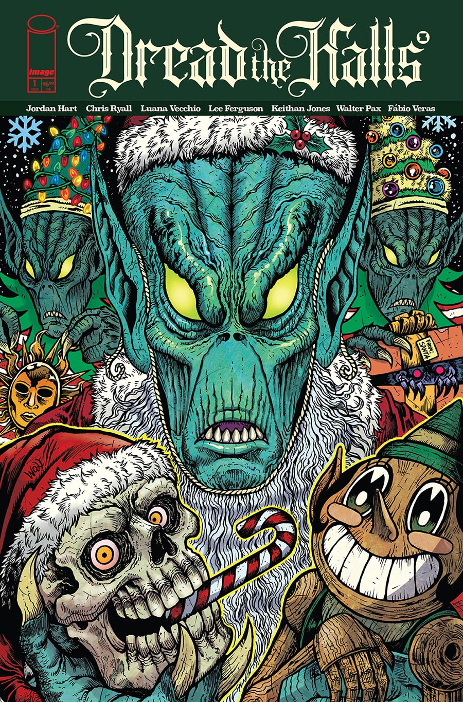 Dread The Halls 2025 #1 (One Shot) Cover A Regular Maria Wolf Cover