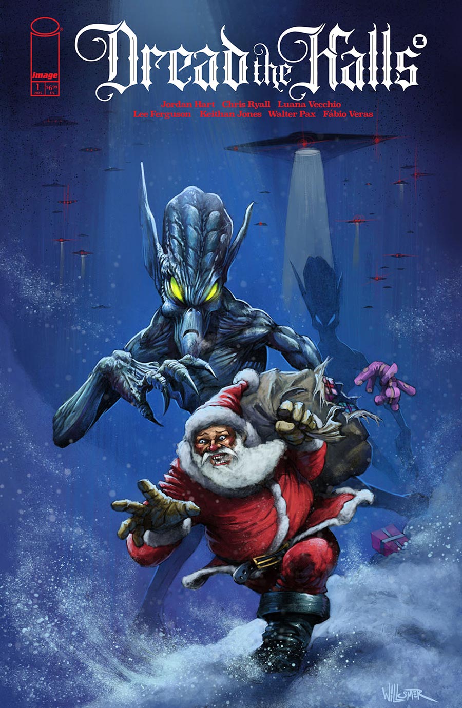 Dread The Halls 2025 #1 (One Shot) Cover D Variant Toby Wilmsmer Cover