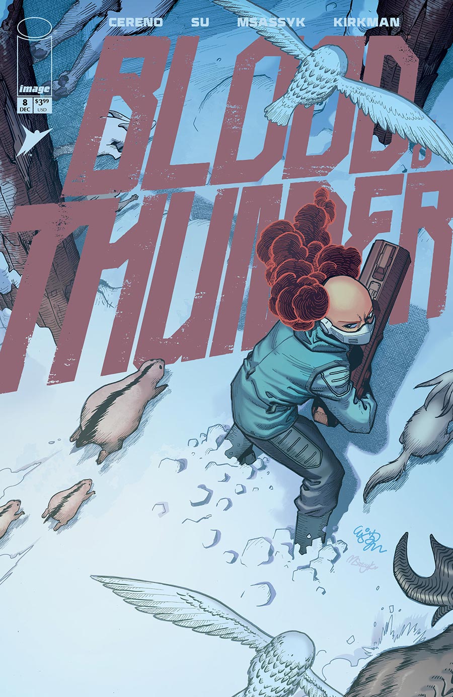 Blood & Thunder #8 Cover A Regular EJ Su & Msassyk Cover