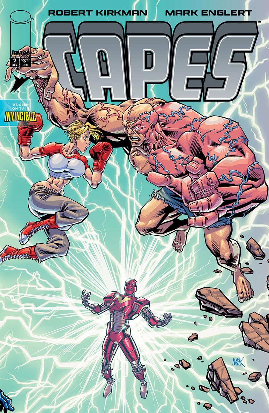 Capes Vol 2 #2 Cover B Variant Mark Englert Cover