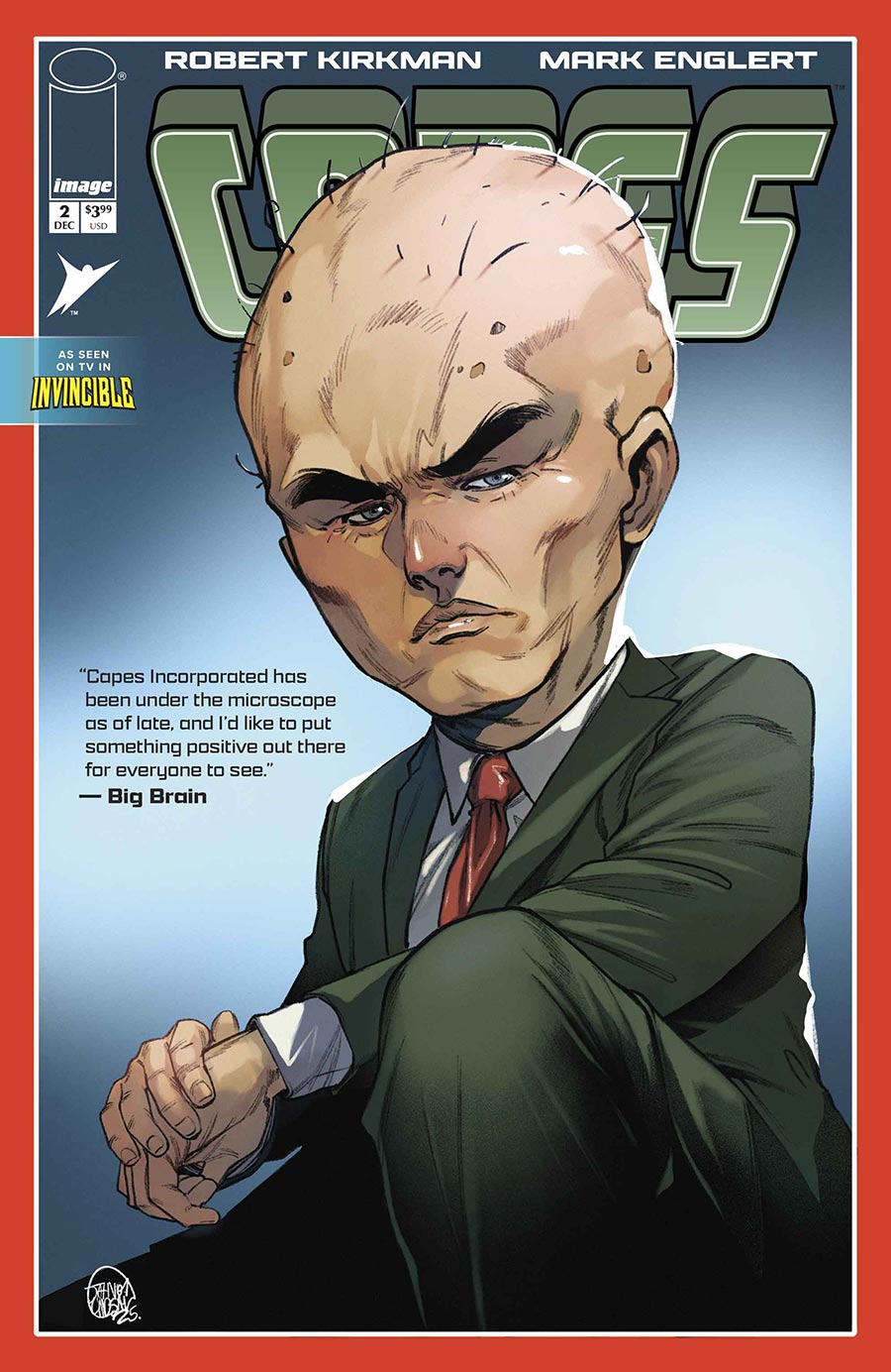 Capes Vol 2 #2 Cover D Incentive Jahnoy Lindsay Variant Cover (Invincible Universe)