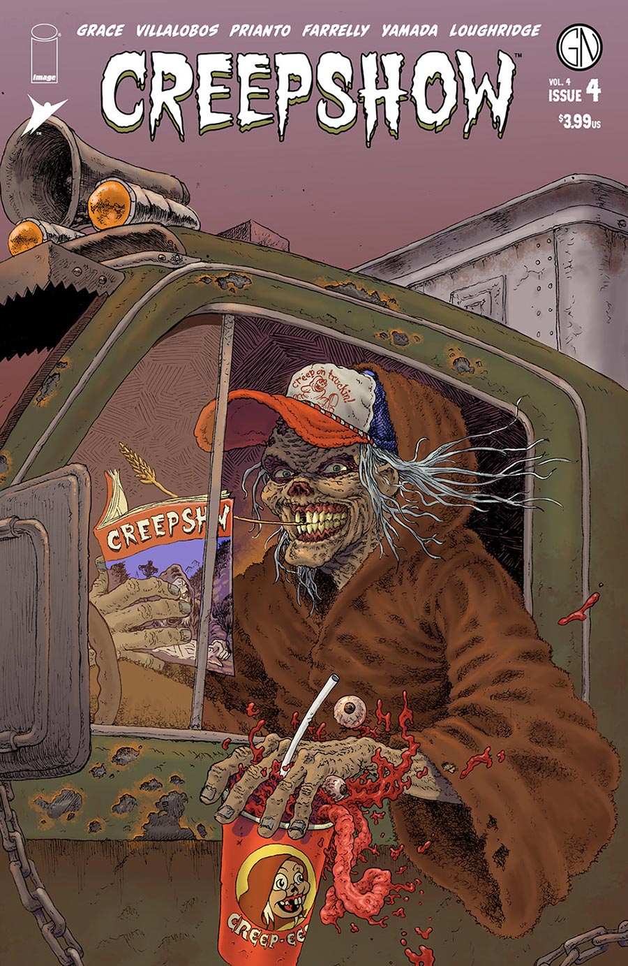 Creepshow Vol 4 #4 Cover B Variant Ramon Villalobos Cover