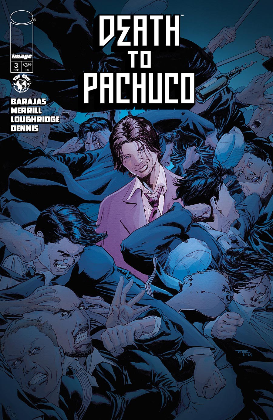 Death To Pachuco #3 Cover B Variant Tony Parker & Lee Loughridge Cover