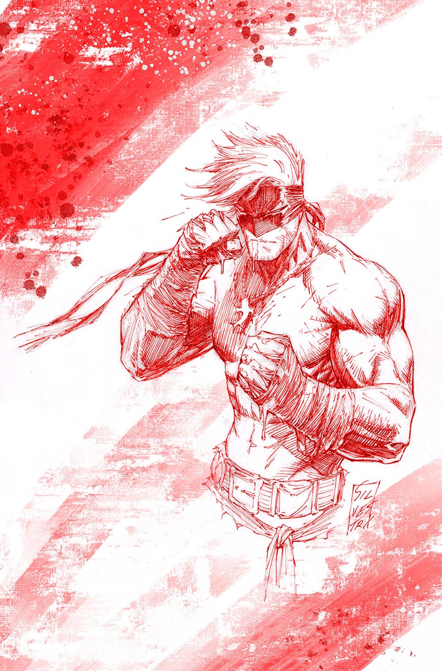 Final Boss #2 Cover F Incentive Marc Silvestri Red Foil Variant Cover