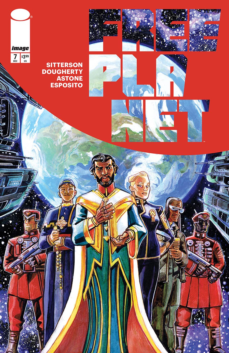 Free Planet #7 Cover A Regular Jed Dougherty Cover