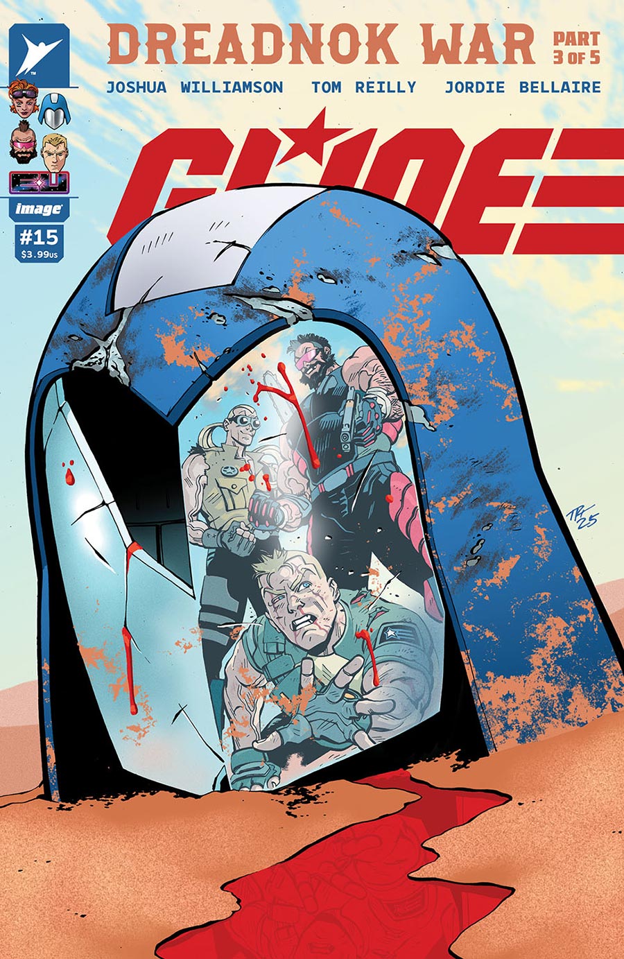 GI Joe Vol 10 #15 Cover A Regular Tom Reilly Cover