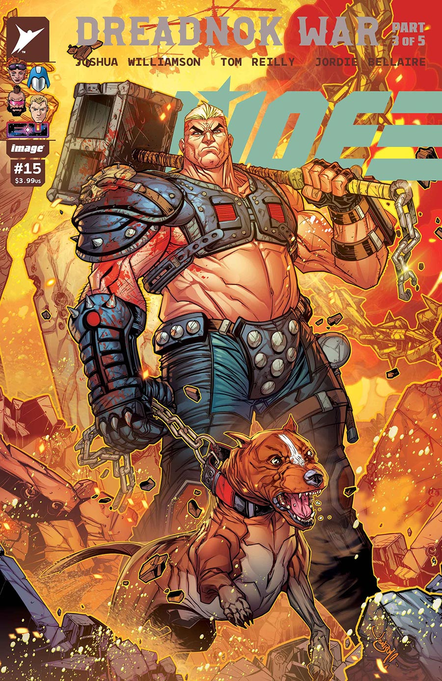 GI Joe Vol 10 #15 Cover E Incentive Jonboy Meyers Variant Cover