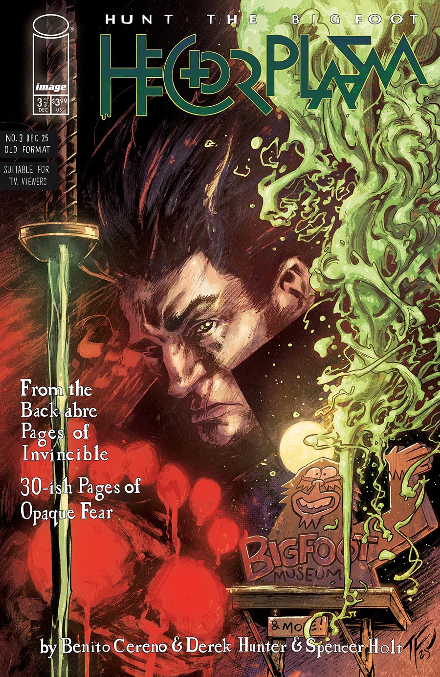 Hector Plasm Hunt The Bigfoot #3 Cover D Incentive Tom Fowler & Olli Hihnala Variant Cover