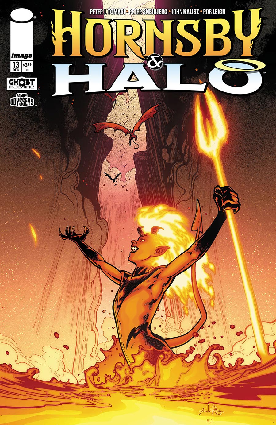 Hornsby & Halo #13 Cover B Variant Andrei Bressan & Morry Hollowell Cover