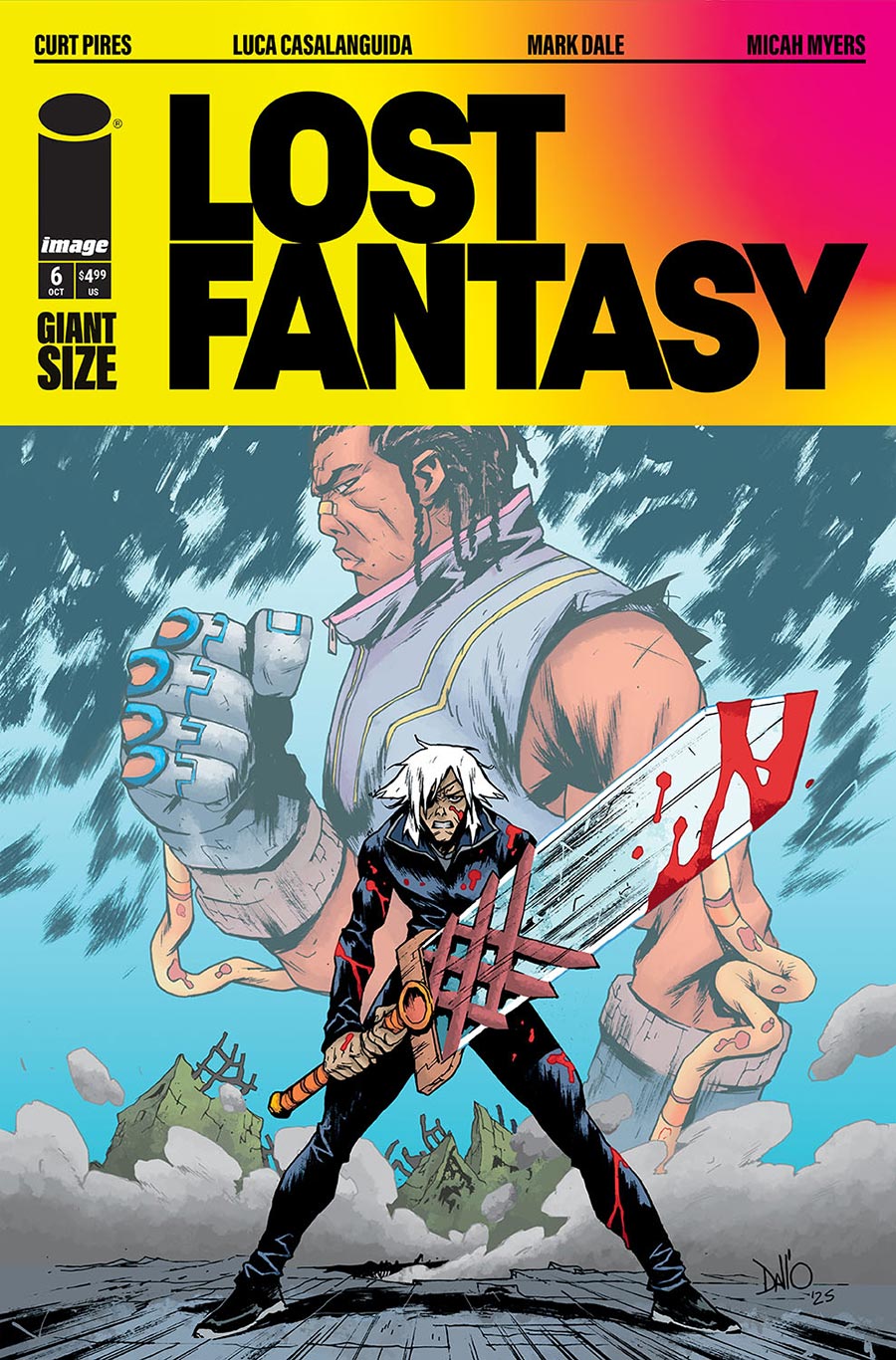 Lost Fantasy #6 Cover A Regular Maxi Dallo Cover
