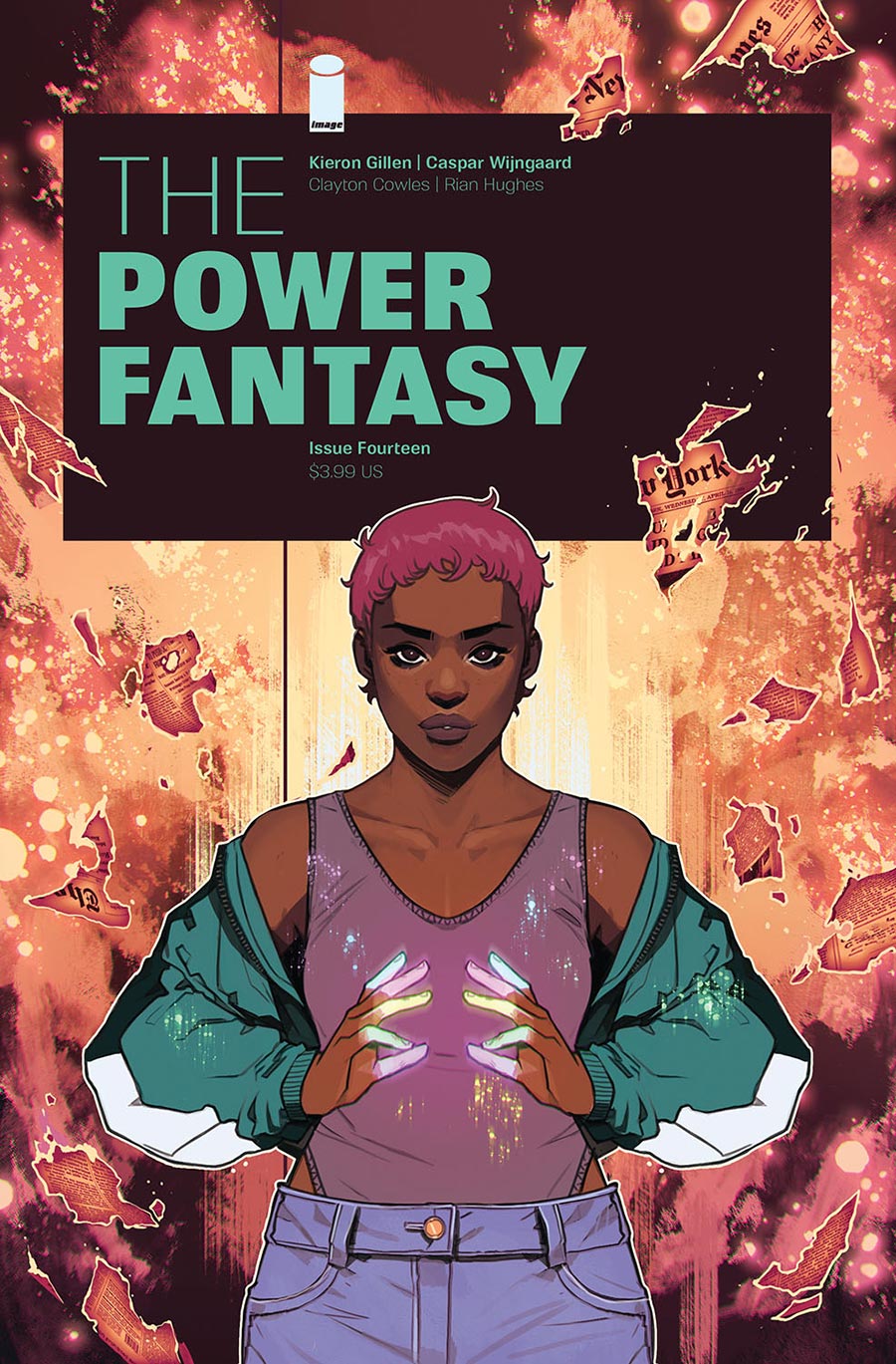 Power Fantasy #14 Cover A Regular Caspar Wijngaard Cover